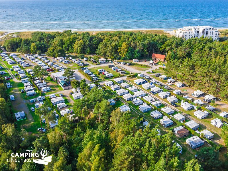 Camping in Neuhaus and the baltic sea